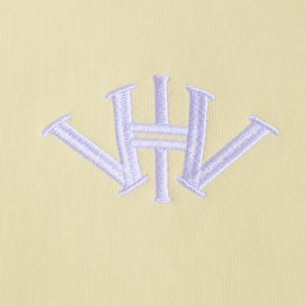 Oversized Ivory Yellow Oversized Quarter Zip